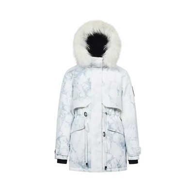 波司登中长款工装风极寒鹅绒服女