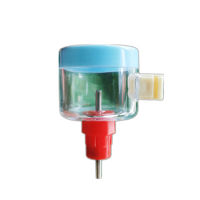 鸟用给水器山雀饮水罐红子贝子点子黑子绣眼柳莺黄豆鸟防回流涮便