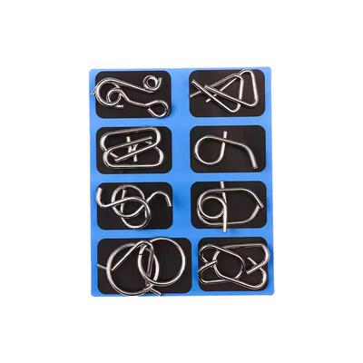 九连环解环智力锁全套连环扣