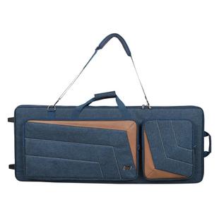 jinchuan带轮拖轮电子琴包61键加厚电子琴套用包电子琴背包琴包袋