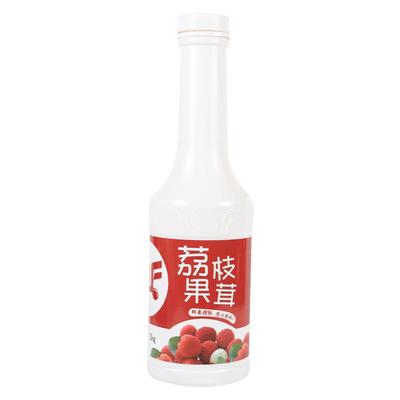 蜜粉儿荔枝脆啵啵饮品荔枝果茸