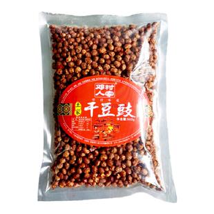 邓村人家干豆豉黄豆豉500g湖北宜昌土特产农家下饭恩施贵州黑豆豉