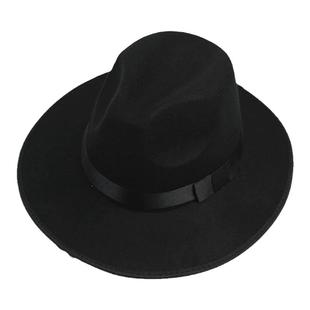 高礼帽上海滩许文强复古黑色大檐英伦爵士帽男女士儿童表演帽子潮