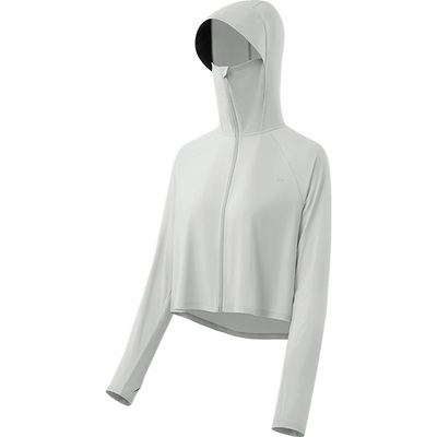 蕉下女黑胶连帽宽檐防晒衣