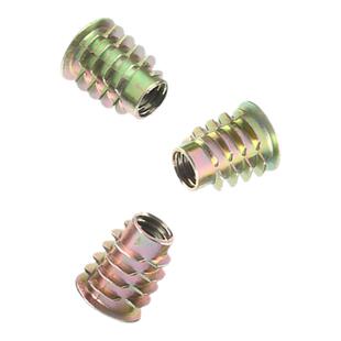 锌合金内外牙螺母预埋螺母木工内外牙螺母公制英制家具螺母M4M5M6