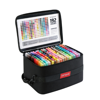 巨能叠重彩直液丙烯马克笔软头