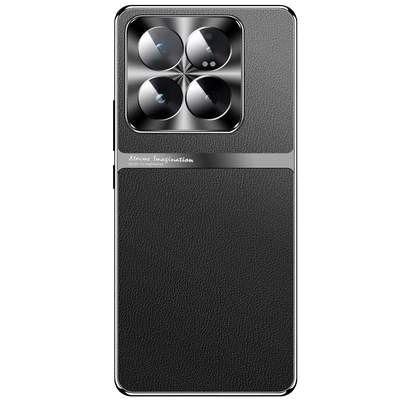 【真皮手感】适用小米14素皮壳