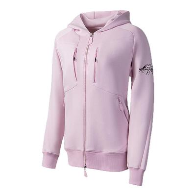 ECCO×白山联名胶囊系列 简约百搭针织连帽外套户外女EW24AWT01