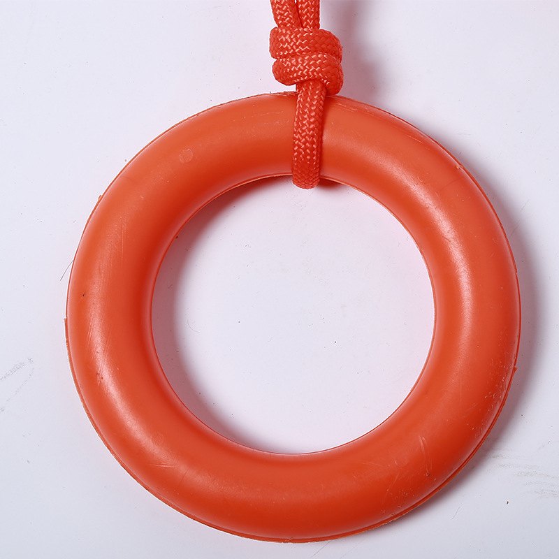 水面漂浮绳水上救援绳投掷救生圈索夜光浮绳游泳绳反光船用款安全