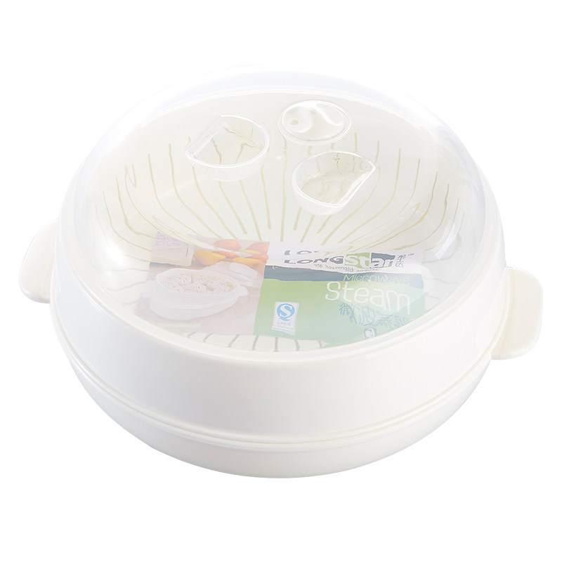 微波炉蒸笼耐高温专用加热碗蒸盒热馒头神器盘子盖子米饭容器器皿