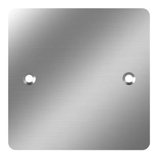 120型不锈钢地插盖板防水86型地插底盒保护盖遮挡盲板盖子白板