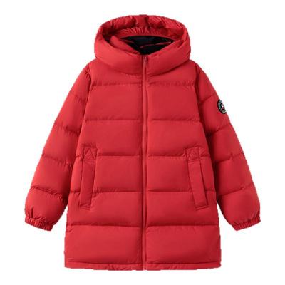 巴拉巴拉羽绒服男女童中长款外套