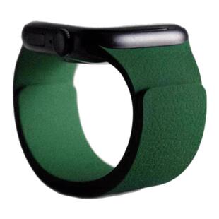 LINEVEK适用苹果iwatchs11手表S10表带硅胶9磁吸8荔枝纹7夏季6简约男女款applewatch腕带4SE高级感ultra3纯色