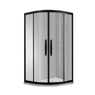 淋浴房圆弧扇形太空铝整体浴室玻璃隔断干湿分离钢化玻璃门洗澡房