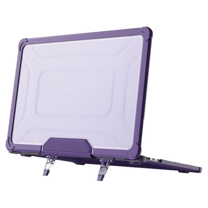 MacBook适用air13.6M2笔记本保护壳A2681全包办公轻便伸缩防滑支