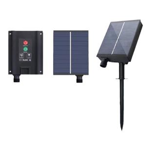 太阳能板led彩灯灯串插电控制器装饰灯配件变压器光伏板