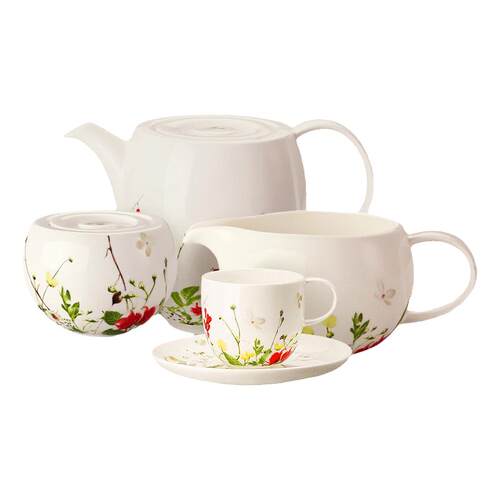 Rosenthal 卢臣泰 烂漫山花系列骨瓷下午茶套组