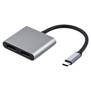 type-c转双DP电脑显示器8K高清