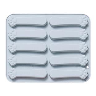 卡通猫爪硅胶饼干磨牙棒糖果手工巧克力冰块奶酪棒烘焙模具食品级