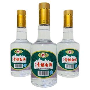 香格里拉特产酒寿缘寿久青稞酒400ml/瓶48度云南清香型白酒口粮酒