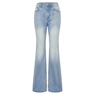 ANN ANDELMAN 女士满天星钻牌修身牛仔裤银泰百货301286