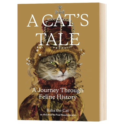 精装进口英语书籍猫的历史之旅