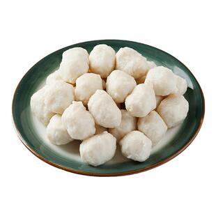 鱼丸子手工纯鱼丸湖北特产实心鱼圆火锅烧烤食材鱼蛋草鱼鱼糕鱼饼