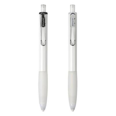 天卓学生按动中性笔柔握如风软握