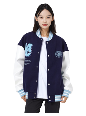 曼城俱乐部休闲棒球服外套男女