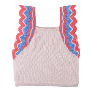 7Z  菲律宾gingersnaps SS25女宝吊带短袖短裤牛仔裤