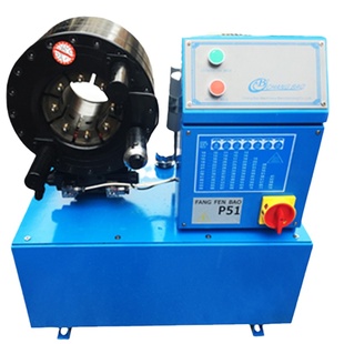 钢管压管机缩管机液压小型缩口机大棚管脚手架扣压机高压油管接头