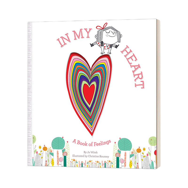 英文原版 In My Heart A Book Of Feelings 我的感觉 儿童情绪绘本 成长的心系列 精装 英文版 进口英语原版书籍