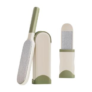 靓涤刷毛神器静电除毛刷吸羊毛绒大衣衣服衣物去球刮粘猫毛器刷子