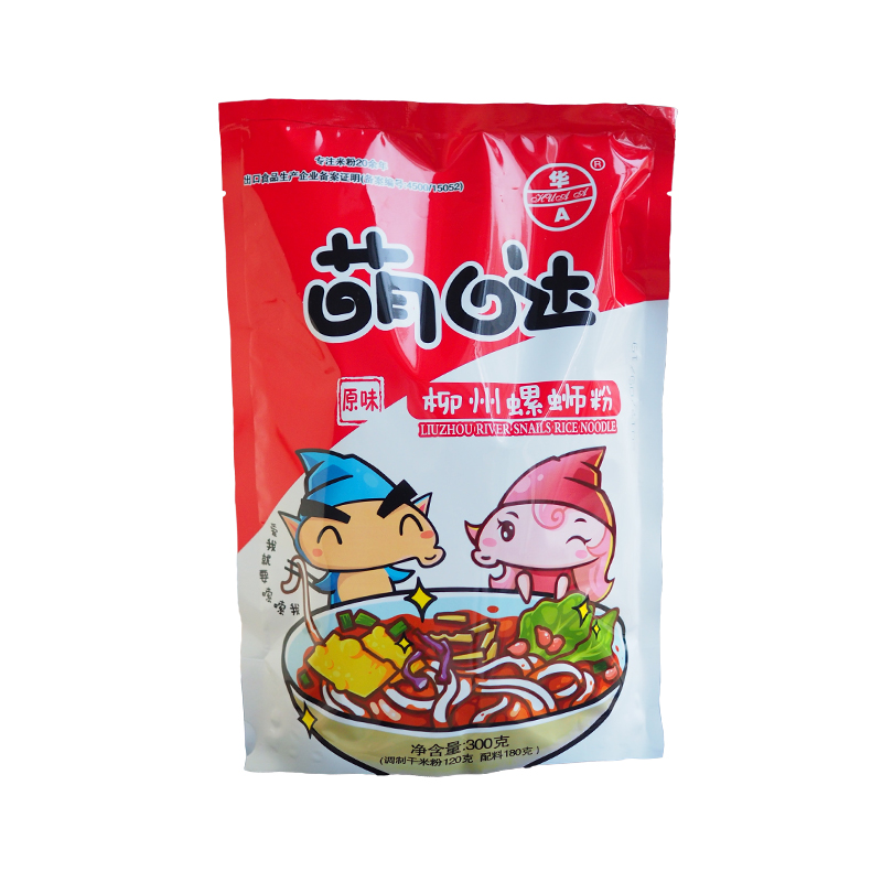 华a螺蛳粉柳州正宗袋装螺丝粉米线麻辣原味广西螺狮粉300g*3包邮