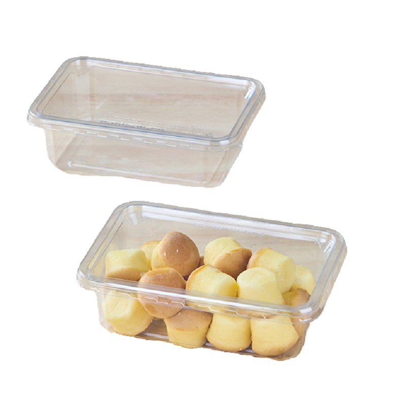一次性带【防雾】盖透明鲜果切盒外卖榴莲烘焙食品盒零食干果包装