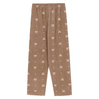 馨帮帮Homedress蝴蝶结印花睡裤