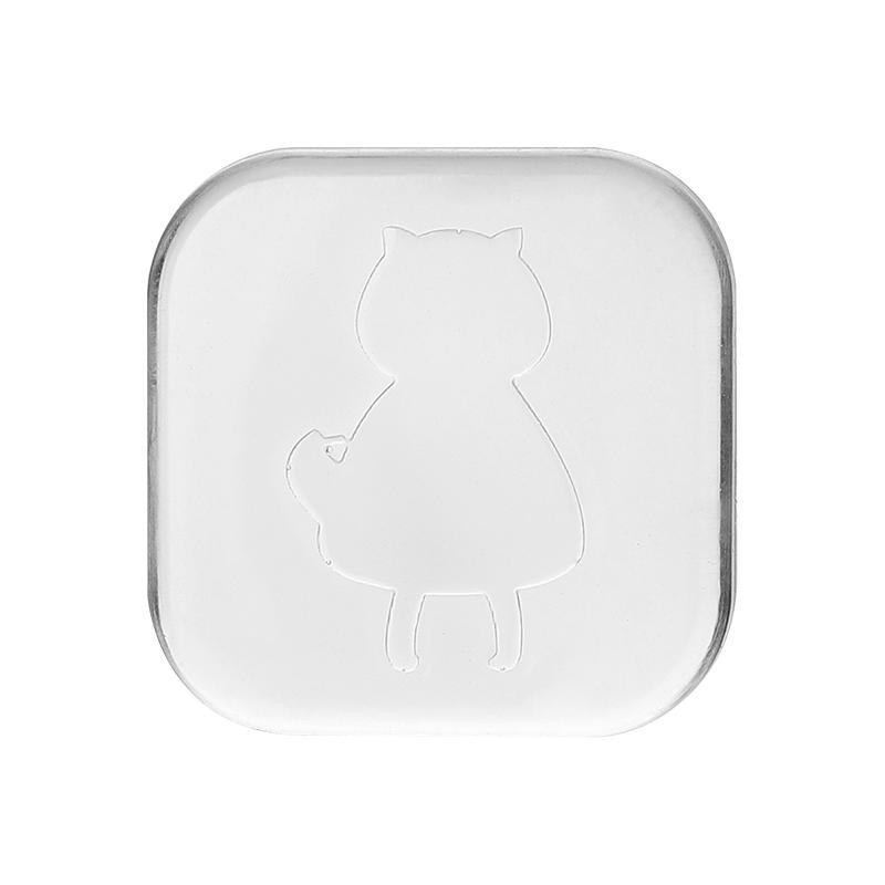 防撞贴门把手硅胶保护垫防碰撞门冰箱门卡通防磕碰缓冲静音墙贴