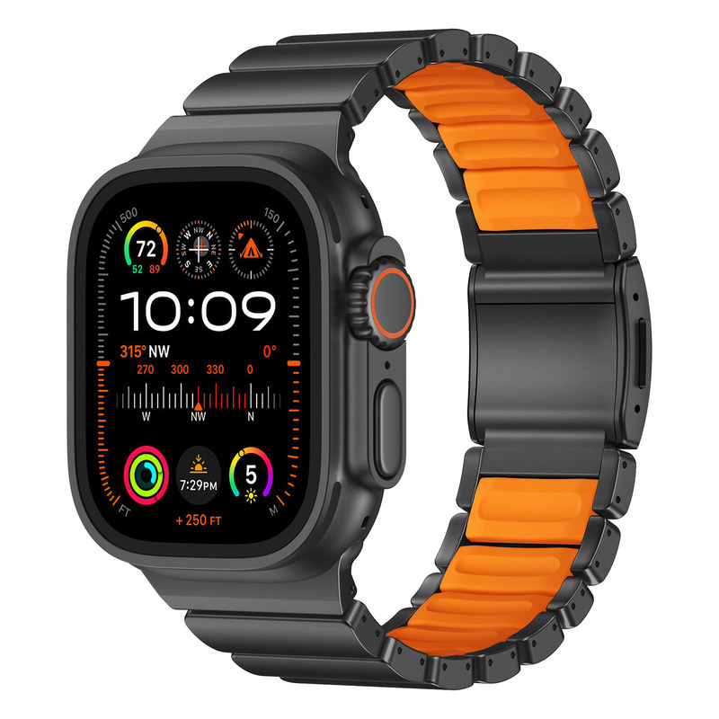 AppleWatch高纯钛氟橡胶表带