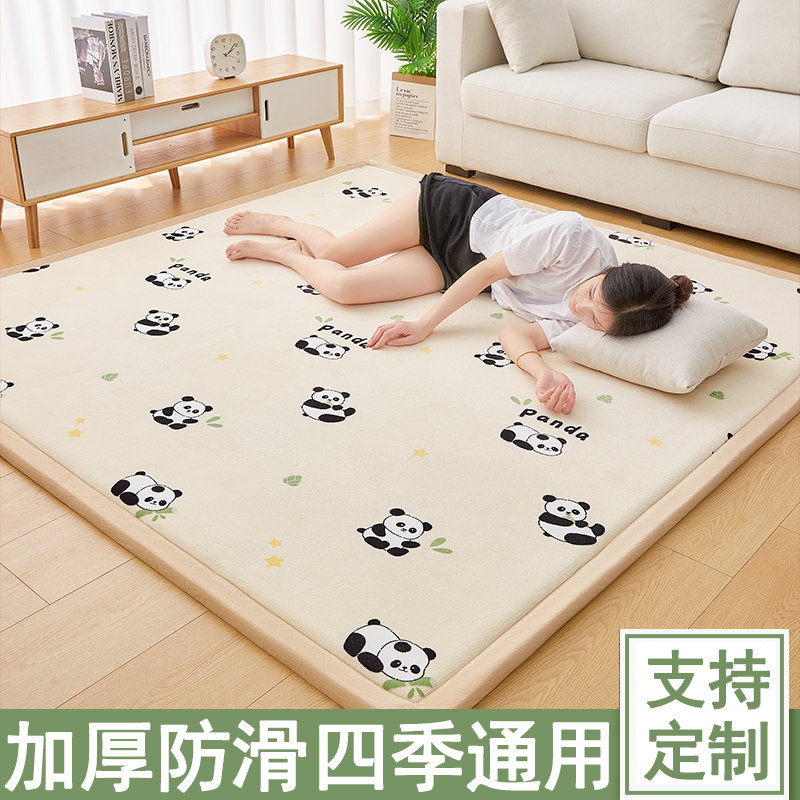 榻榻米床垫子家用打地铺神器地垫睡觉海绵垫专用防滑垫冬季隔寒垫