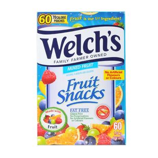美国进口Welch's威氏纯水果汁混合口味软糖90独立包装QQ糖零食