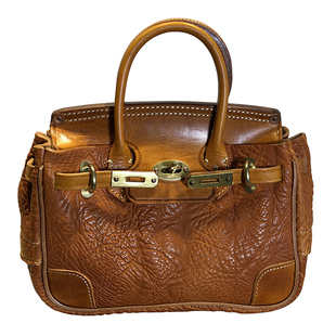 重磅款手工包缝制铂金包女斜挎包宽肩带包植鞣牛皮单肩包真皮女包