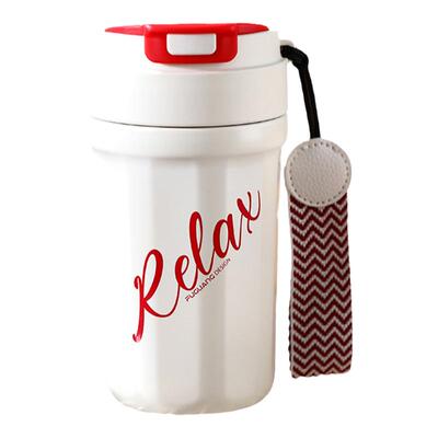 富光高颜值不锈钢陶瓷保温咖啡杯