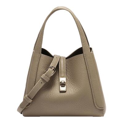 百丽包包女2026春头层牛皮mini菜篮子单肩斜挎手提包BL889BX6