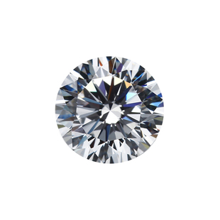 十心十箭莫桑石裸石圆形D色裸钻0.5-3克拉10心10箭Moissanite