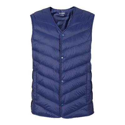 鸭鸭反季轻薄羽绒服男2025春秋季新款薄款内胆轻型短款保暖外套K