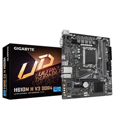 技嘉H610M K D2H超耐久POWER魔鹰X铭瑄挑战者B760M华擎单主板