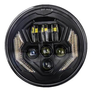 适用于哈雷883车灯 X48大灯复古圆灯 哈雷大灯头灯改装超亮灯总成