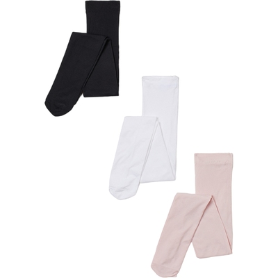 HM童装儿童女童袜子3件装秋季舒适柔软连脚薄裤袜0986278