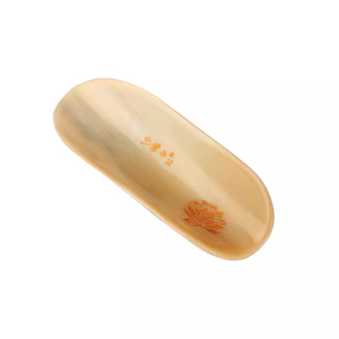 天然牛角刮痧板女面部脸部刮痧棒全身通用经络拨筋棒头部眼部通用