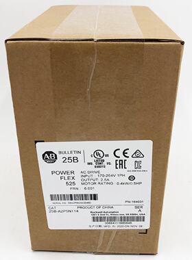 议价25B-A2P5N114变频器罗克韦尔Allen-Bradley全新现货25BA2P5N1